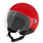 CASCO JET PIAGGIO STYLE COLOR ROJO MATE