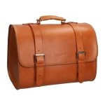 BOLSA PIEL VESPA MARRON