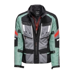 CHAQUETA TOURING GUZZI ADVENTURE VERDE Y GRIS