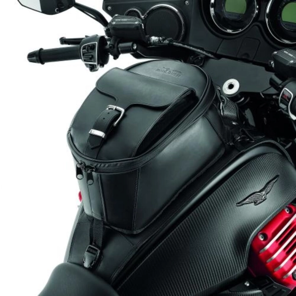 BOLSA DEPOSITO 'GUZZI' PIEL «SHAPE»