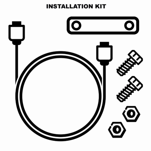 KIT INSTALACION PLATAFORMA MULTIMEDIA MIA 'GUZZI' V85 TT