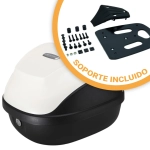 PACK BAÚL 32L BLANCO PIAGGIO LIBERTY + SOPORTE